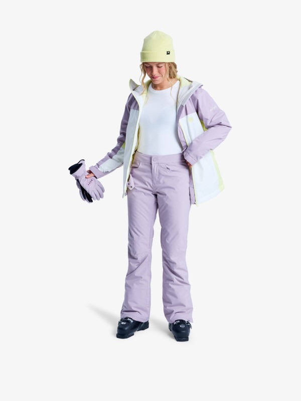 2 Backyard - Technical Snow Pants for Women Purple ERJTP03299 Roxy
