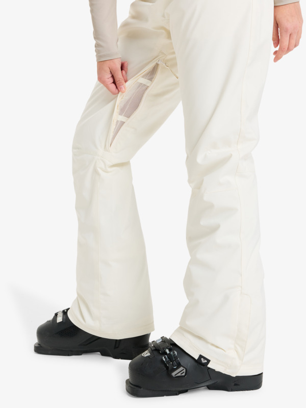 8 Backyard - Technical Snow Pants for Women White ERJTP03299 Roxy