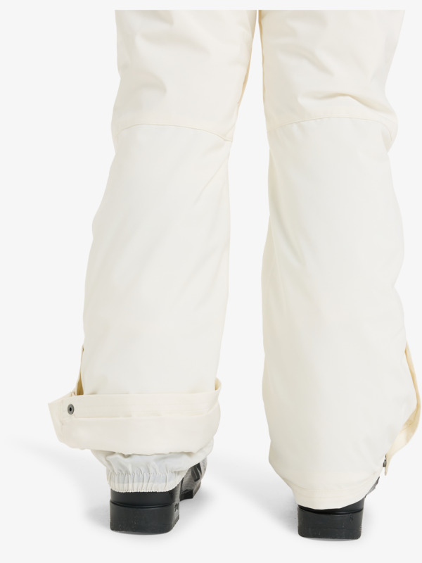 10 Backyard - Technical Snow Pants for Women White ERJTP03299 Roxy