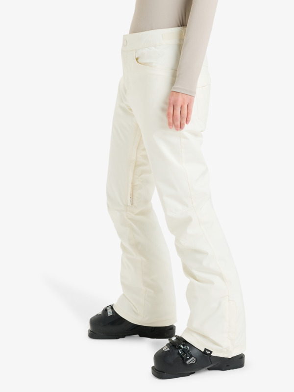 1 Backyard - Technical Snow Pants for Women White ERJTP03299 Roxy