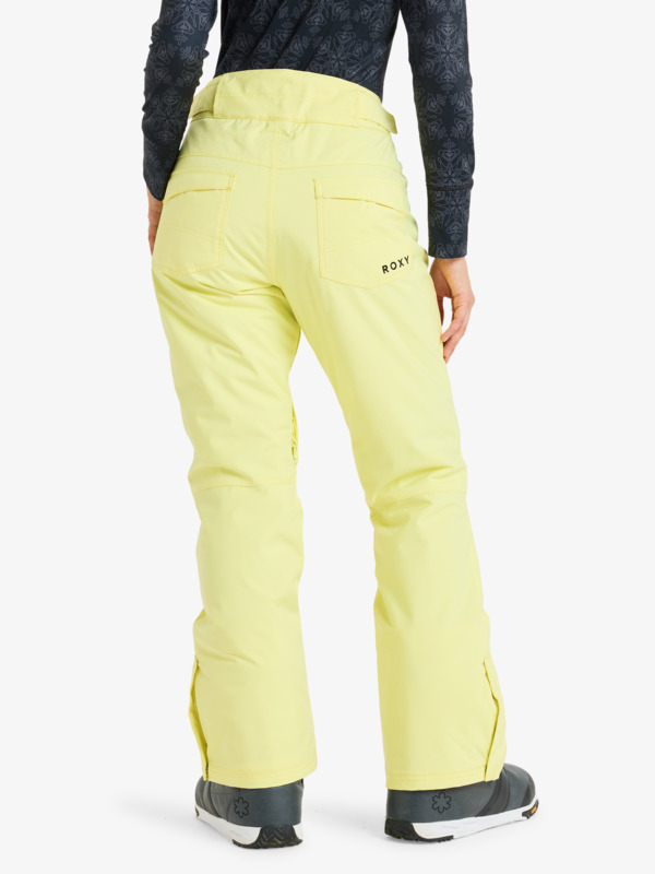 3 Backyard - Technical Snow Pants for Women Yellow ERJTP03299 Roxy
