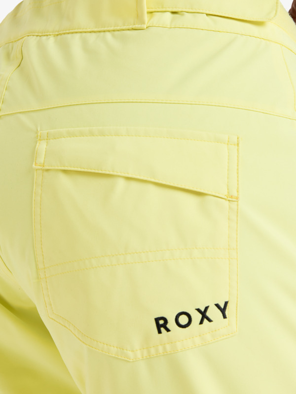 6 Backyard - Technical Snow Pants for Women Yellow ERJTP03299 Roxy