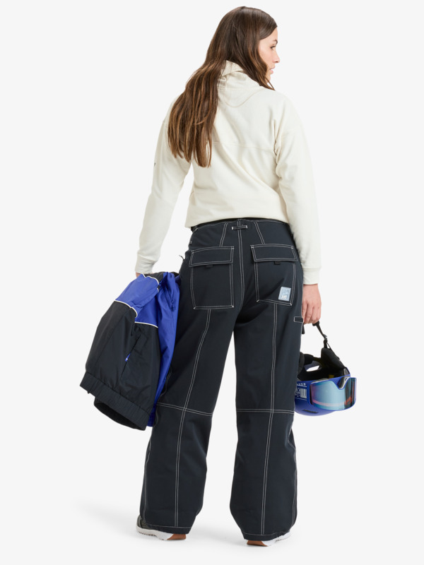 4 Chloe Kim - Technical Snow Pants for Women Black ERJTP03300 Roxy