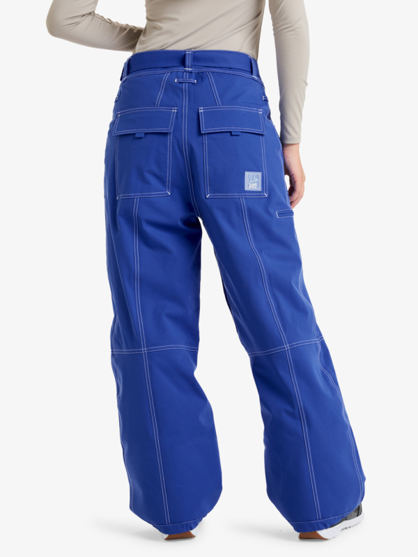 3 Chloe Kim - Pantalón técnico de snow para mujer Violeta ERJTP03300 Roxy