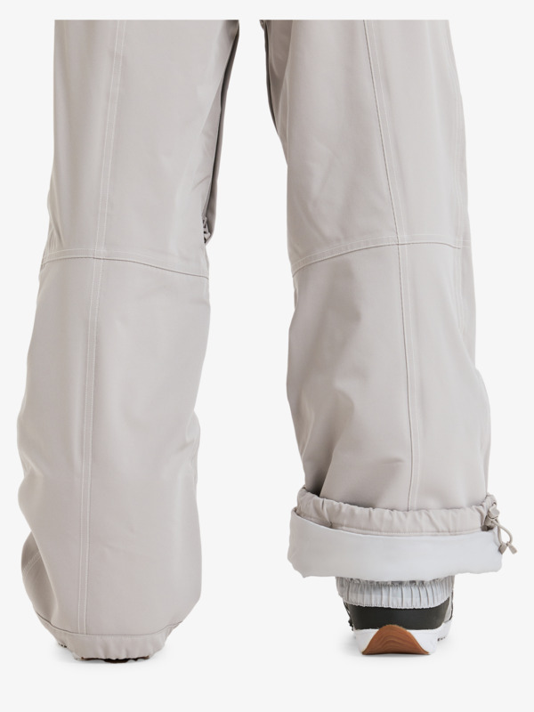 9 Chloe Kim - Pantalón técnico de snow para mujer Gris ERJTP03300 Roxy