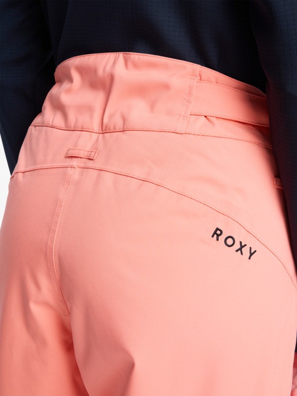 5 Snowy Crest - Technical Snow Pants for Women Orange ERJTP03301 Roxy