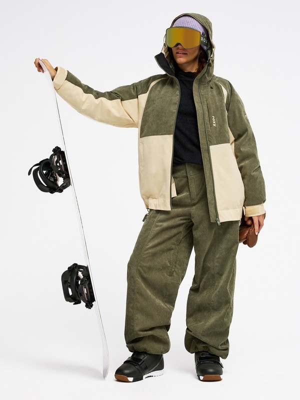 3 10K Airdrift Cord Gr&uuml;n ERJTP03321 Roxy