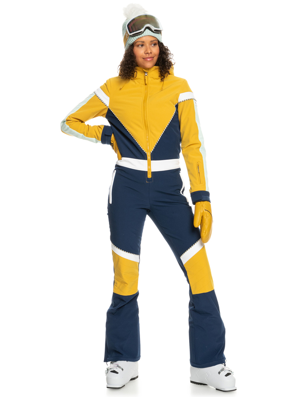 8 Peak Chic Suit - Snow Suit for Women Yellow ERJTS03013 Roxy