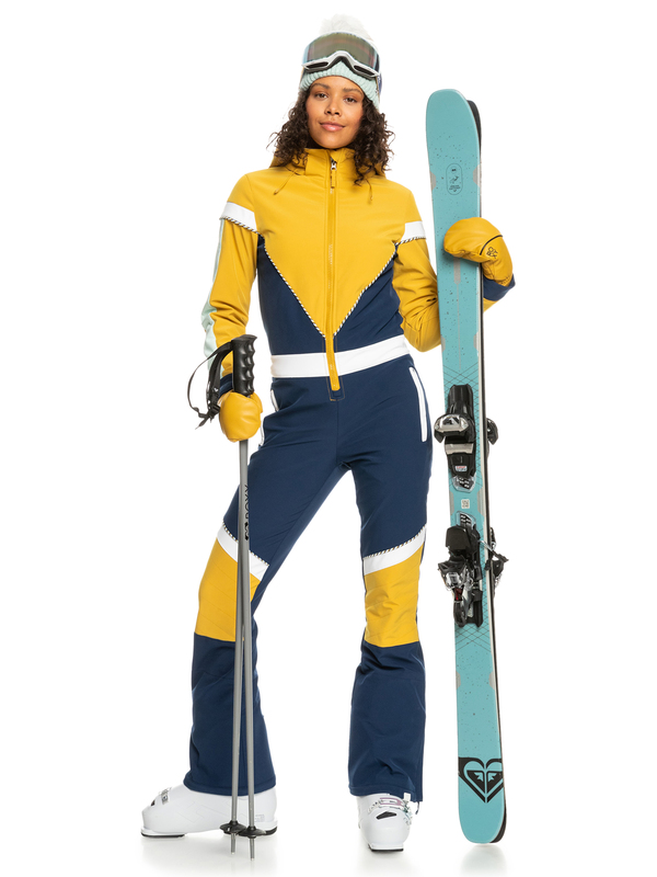 15 Peak Chic Suit - Snow Suit for Women Yellow ERJTS03013 Roxy