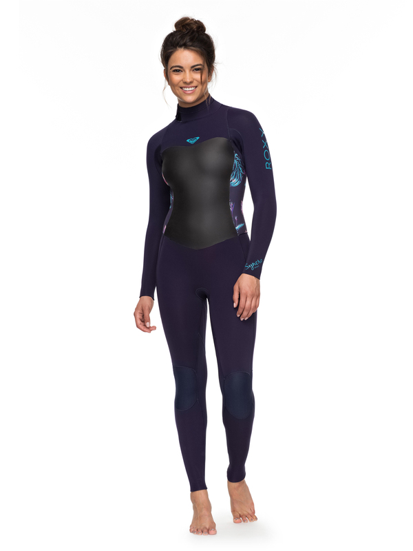 0 4/3mm Syncro Series - Combinaison GBS back zip pour Femme Bleu ERJW103027 Roxy