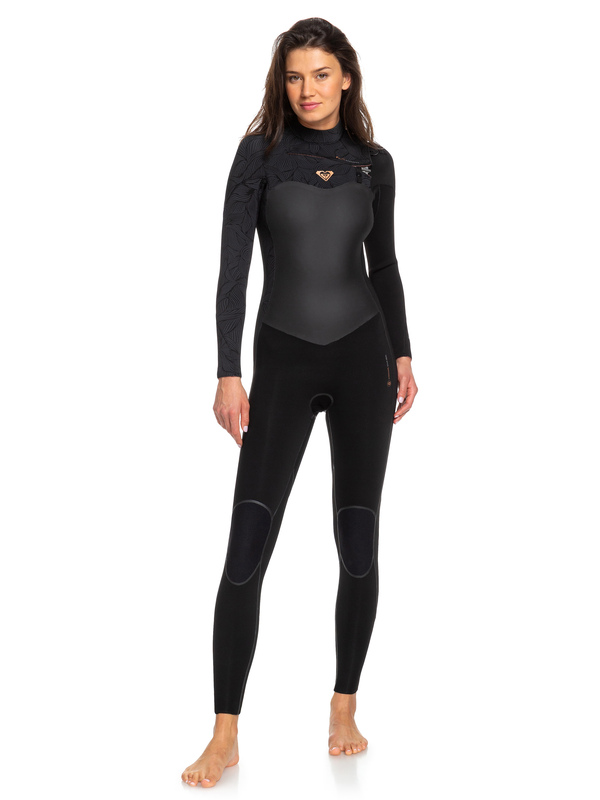0 3/2mm Performance - Combinaison zip poitrine pour Femme Noir ERJW103031 Roxy