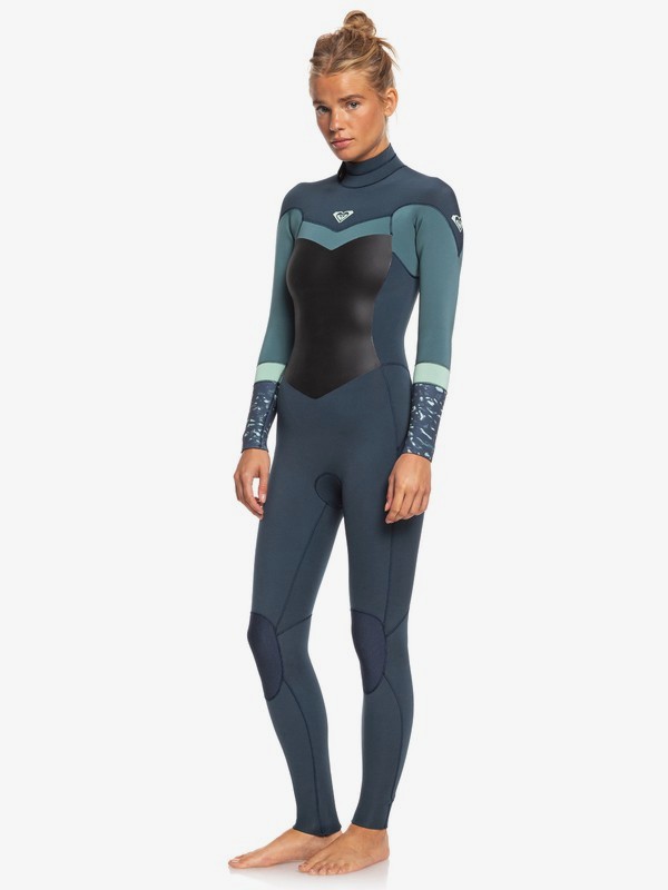 4/3mm Syncro - Back Zip Wetsuit for Women | Roxy