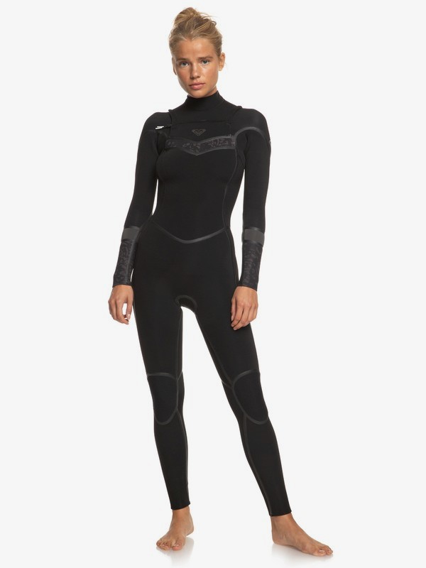 4/3mm Syncro Plus - Chest Zip Wetsuit for Women | Roxy