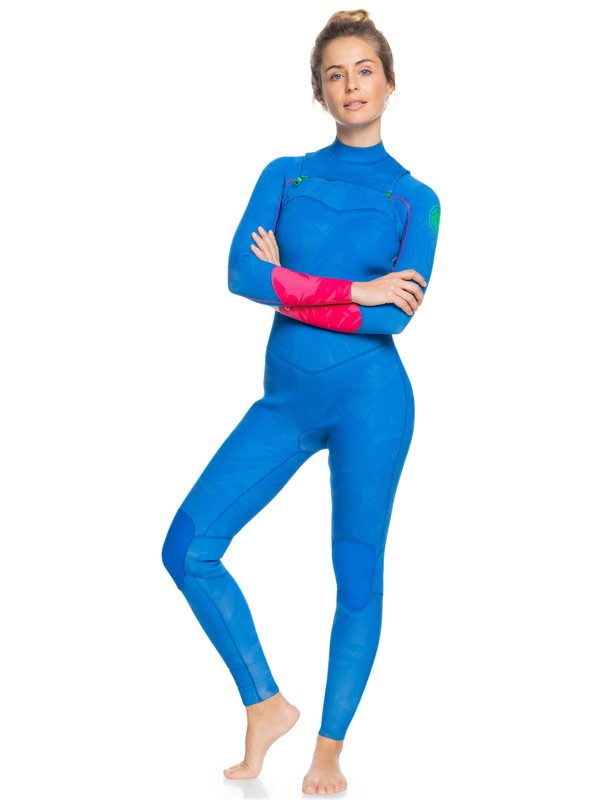 4 4/3mm POP Surf - Chest Zip Wetsuit for Women  ERJW103063 Roxy