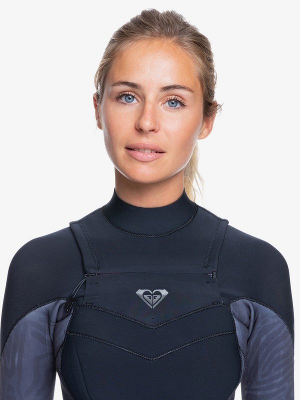 2 5/4/3mm Syncro GBS - Traje de Surf con Cremallera en el Pecho para Mujer  ERJW103083 Roxy
