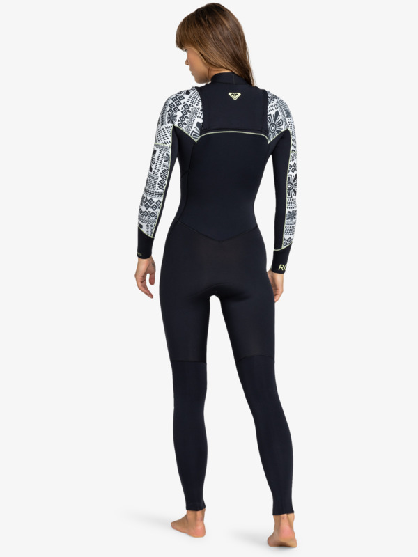 4 5/4/3mm Swell Series - Wetsuit met een Borstrits voor Dames White ERJW103128 Roxy