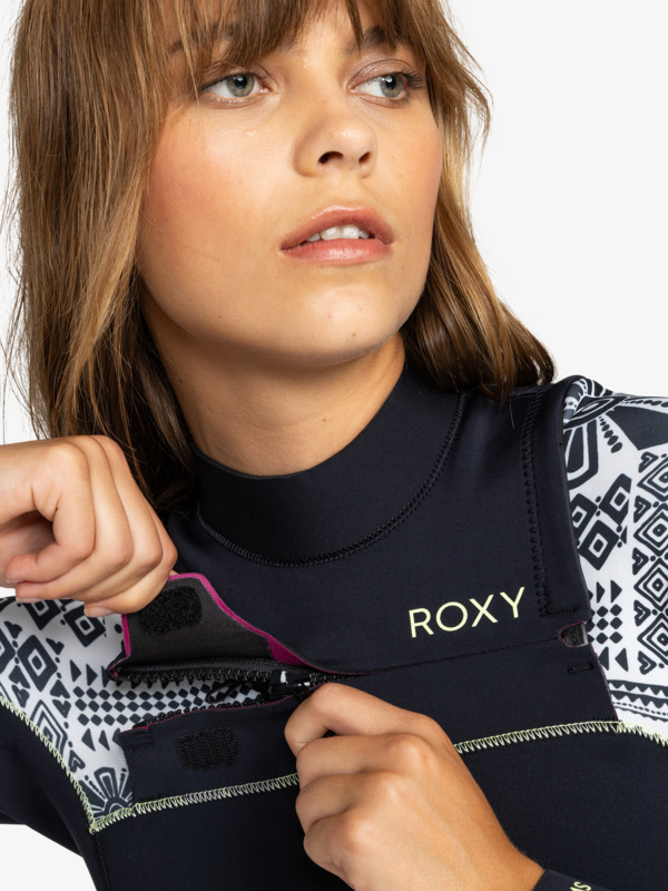 2 5/4/3mm Swell Series - Wetsuit met een Borstrits voor Dames White ERJW103128 Roxy