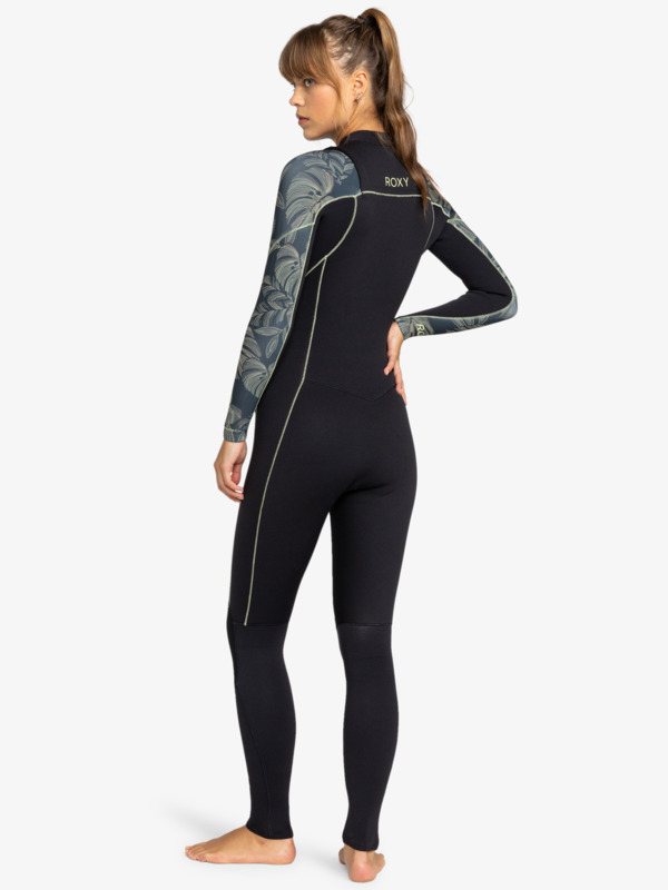 8 4/3mm Elite - Traje de Surf con Cremallera en el Pecho para Mujer Negro ERJW103134 Roxy