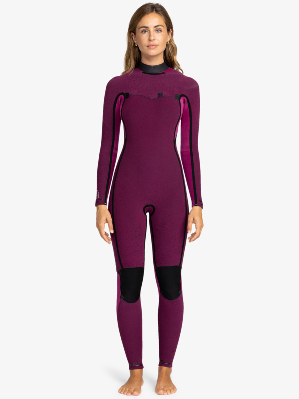 9 4/3mm Elite - Traje de Surf con Cremallera en el Pecho para Mujer Negro ERJW103134 Roxy