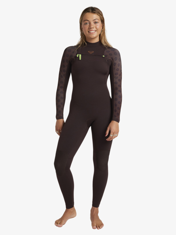 0 3/2mm Elite - Chest Zip Wetsuit for Women Red ERJW103135 Roxy