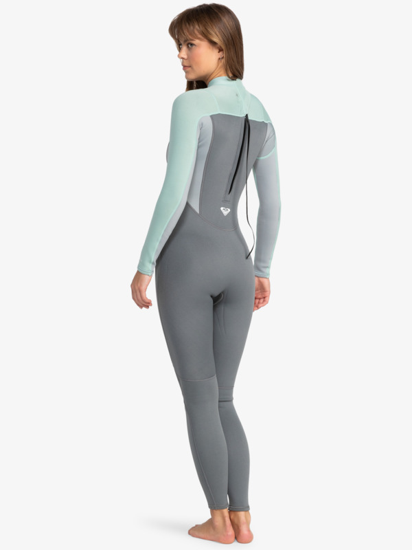 6 3/2mm Prologue - Back Zip Wetsuit for Girls 2 - 16 Grün ERJW103166 Roxy