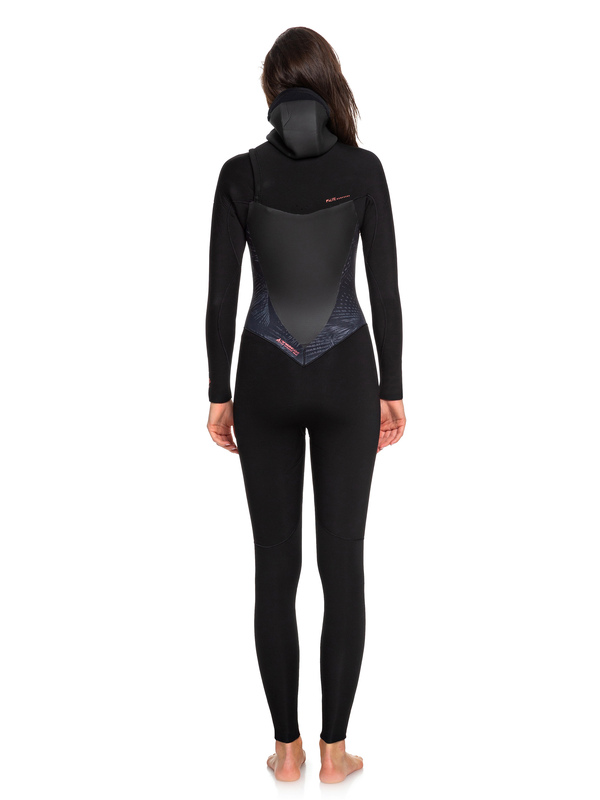 5 5/4/3mm Syncro Series - Combinaison à capuche avec coutures GBS et zip poitrine pour Femme Multi ERJW203004 Roxy