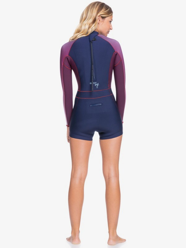 8 1.5mm Rise Collection - Springsuit mit Reißverschluss am Rücken für Frauen Blau ERJW403036 Roxy