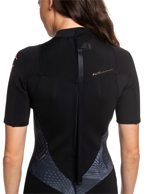 3 2/2mm Syncro Series - Springsuit à manches courtes avec zip dans le dos pour Femme Multi ERJW503007 Roxy