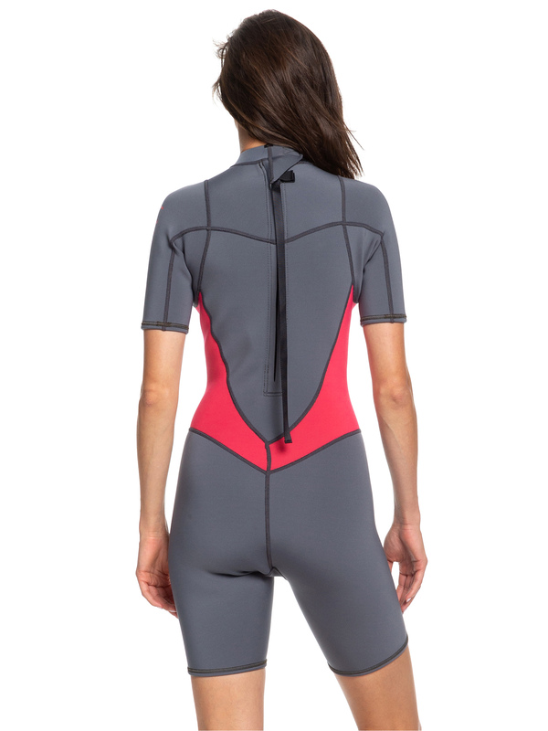 4 2/2mm Syncro Series - Traje de surf de primavera FLT con manga corta y cremallera en la espalda para Mujer Multi ERJW503007 Roxy