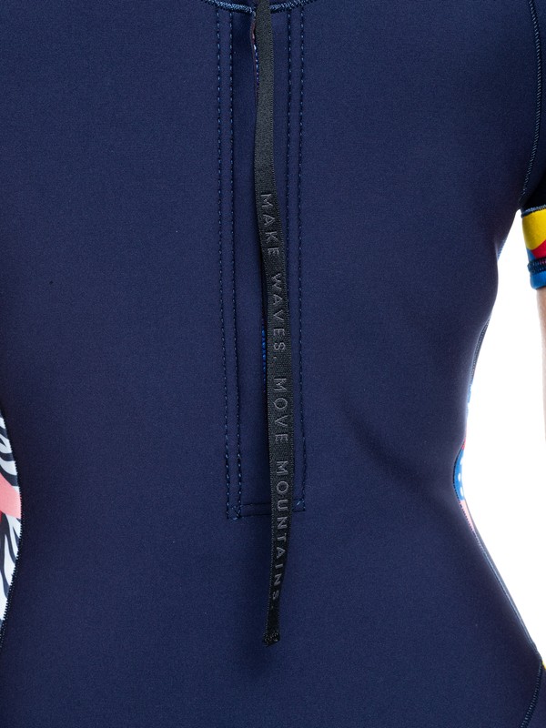 3 2/2mm Syncro - Springsuit de cremallera posterior para Mujer Azul ERJW503019 Roxy