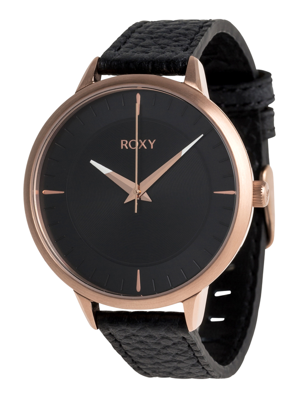 0 Avenue Leather - Montre analogique pour Femme Rose ERJWA03012 Roxy