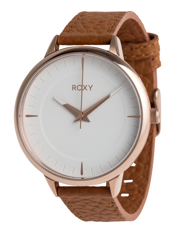0 Avenue Leather - Reloj Analógico para Mujer Naranja ERJWA03012 Roxy