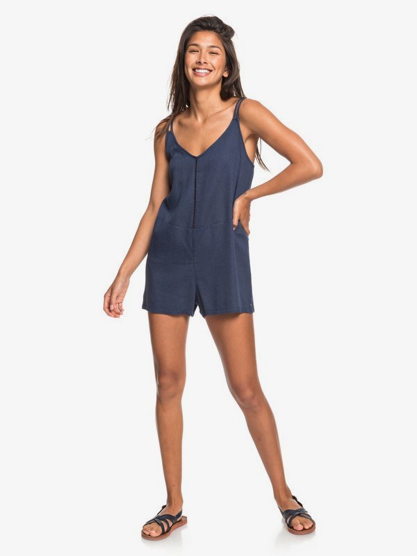 3 Blissing Me - Strappy Playsuit Blue ERJWD03412 Roxy