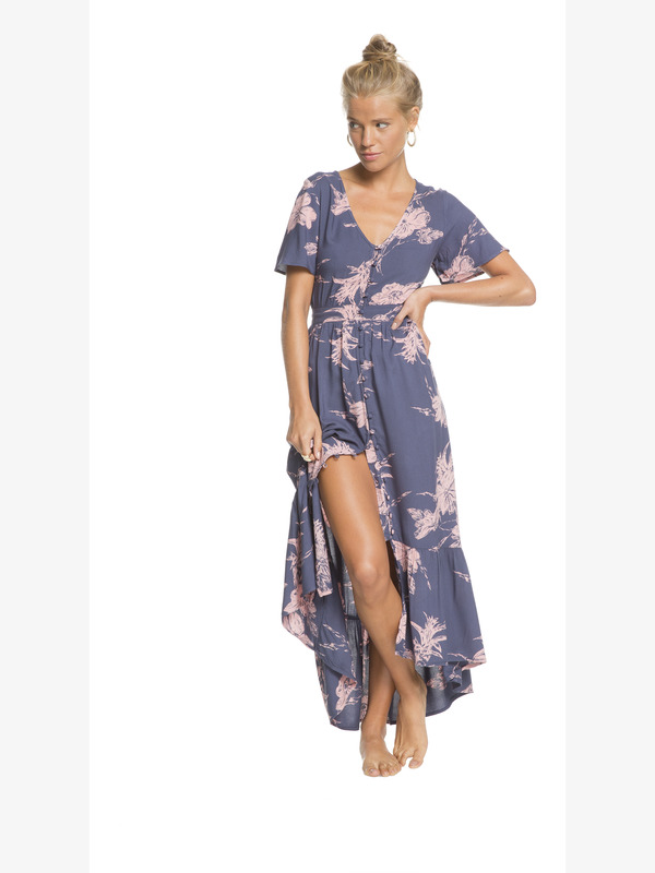 7 Bright Daylight - Vestido largo de manga corta para Mujer  ERJWD03495 Roxy