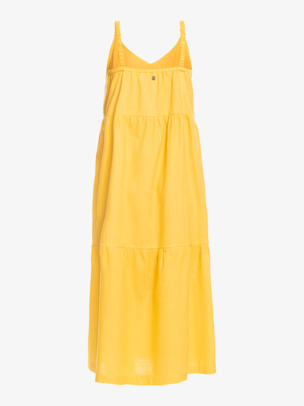 6 Waiting Line - Midikleid für Frauen Gelb ERJWD03610 Roxy