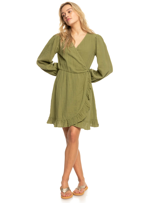 3 Bright And Shine - Long Sleeve Dress for Women  ERJWD03702 Roxy