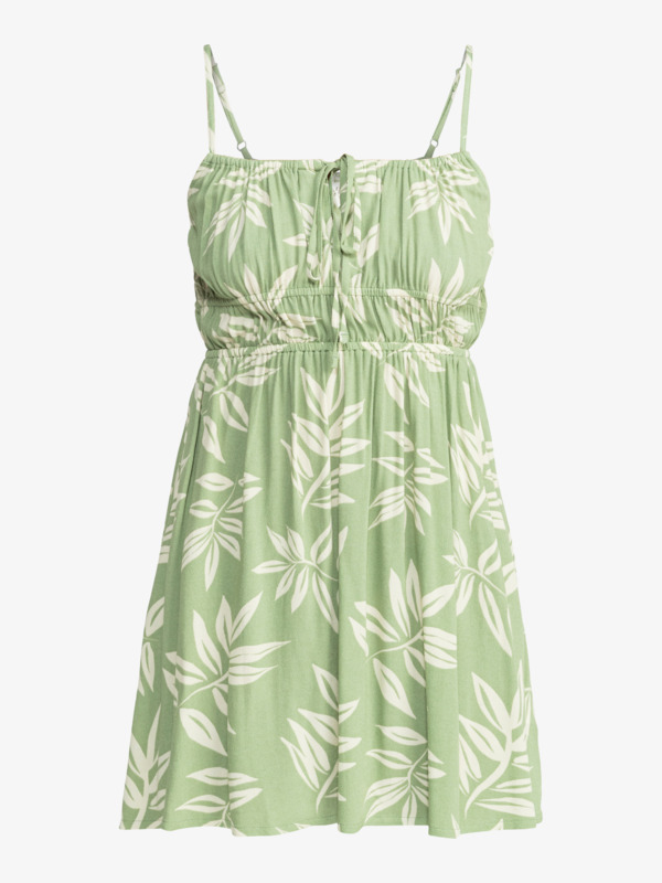 9 La Vida  - Vestido mini para Mulher Verde ERJWD03813 Roxy