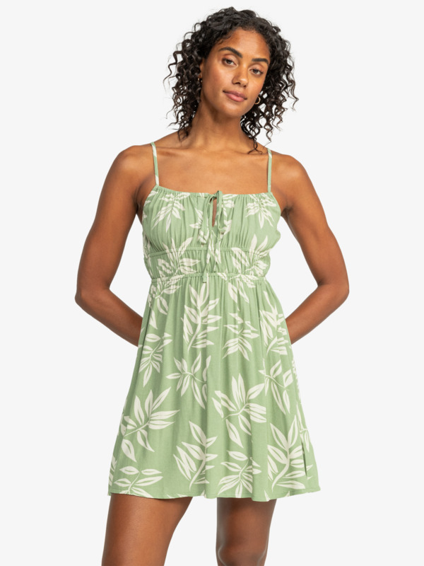 4 La Vida - Robe courte pour Femme Vert ERJWD03813 Roxy