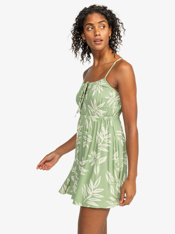 5 La Vida - Robe courte pour Femme Vert ERJWD03813 Roxy