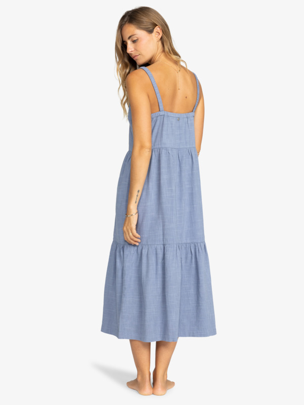 3 Waiting Line - Vestido midi para Mulher  ERJWD03822 Roxy