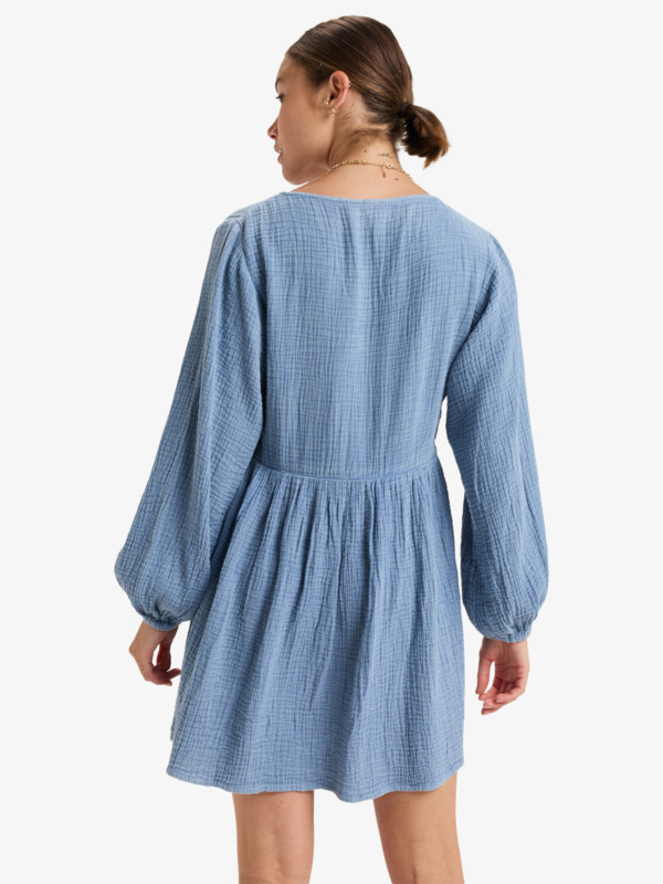 4 Easy Streets - Robe courte pour Femme Bleu ERJWD03827 Roxy