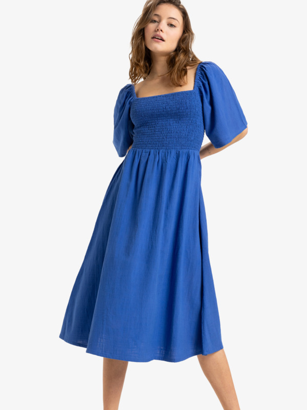 0 Isla Morning - Midikleid für Frauen Violett ERJWD03866 Roxy