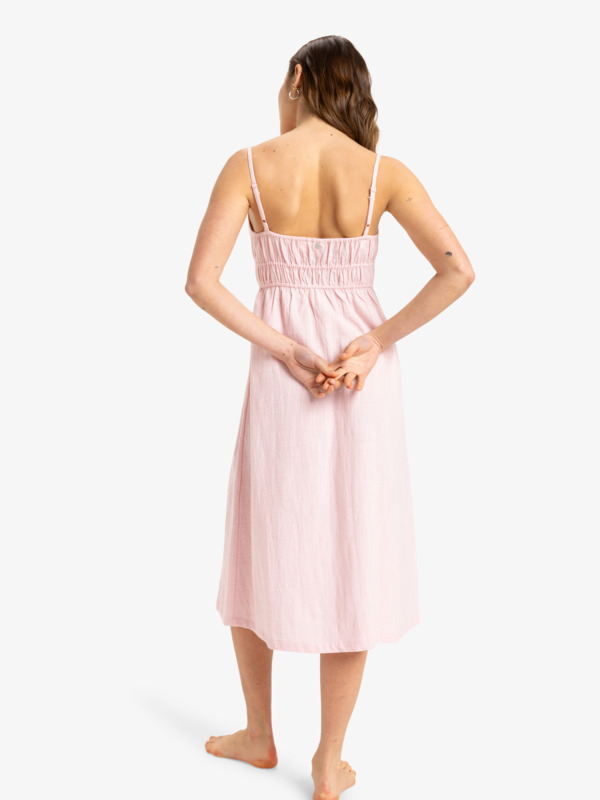 8 Rosie Skies - Midi Dress for Women Pink ERJWD03871 Roxy