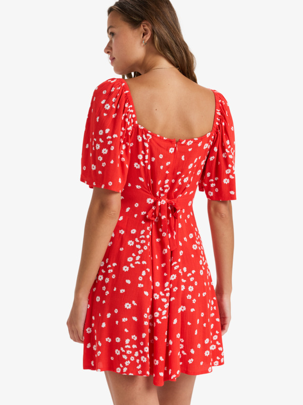 3 Mercado - Robe courte pour Femme Rouge ERJWD03880 Roxy