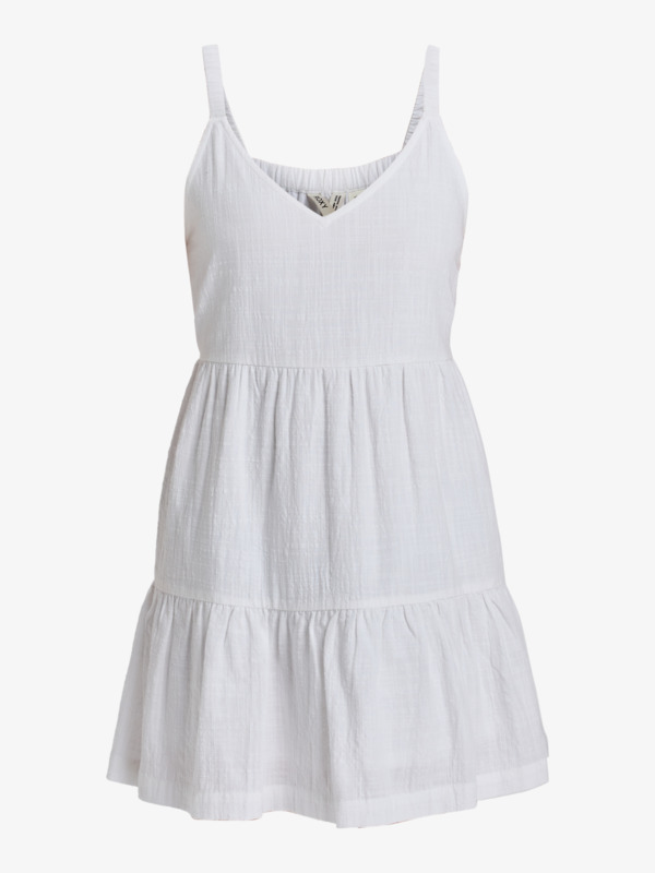 5 Waiting Line - Vestido Mini para Mujer Blanco ERJWD03886 Roxy