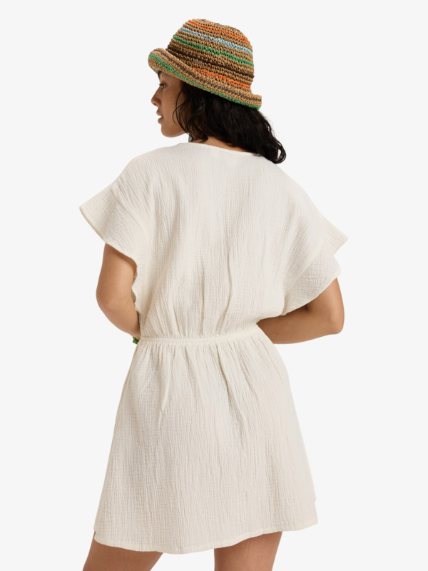 4 Bright Mornings - Vestido Mini para Mujer Blanco ERJWD03900 Roxy