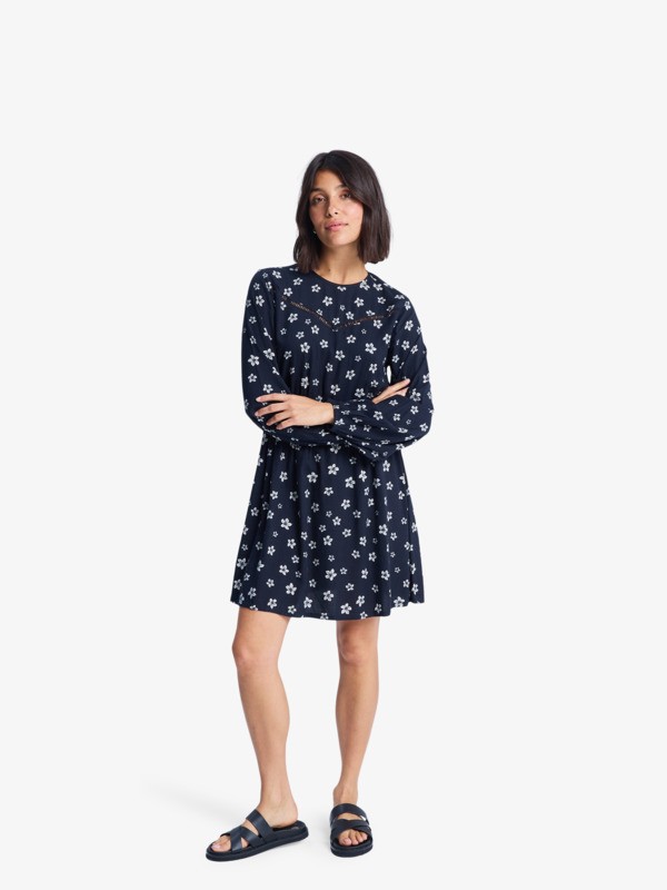 3 Vl Sunset Season - Vestido mini com renda para mulher Preto ERJWD03926 Roxy