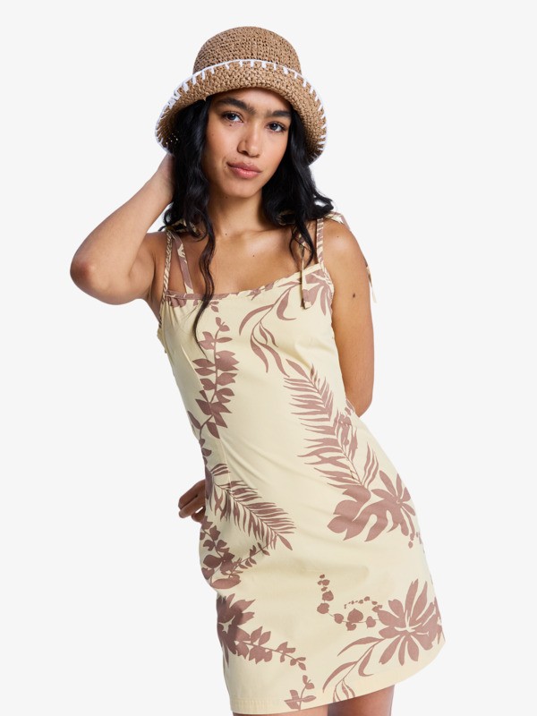 0 New Nostalgia Printed Yellow ERJWD03947 Roxy