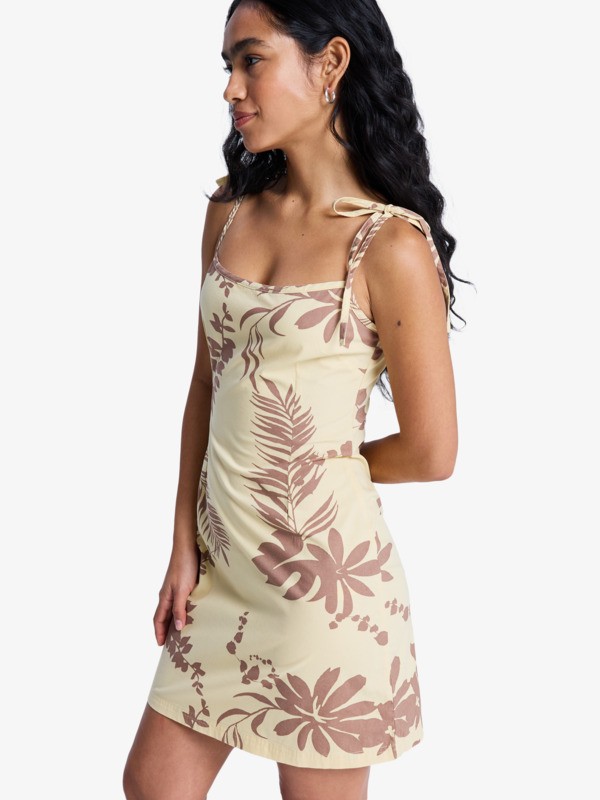 1 New Nostalgia Printed Yellow ERJWD03947 Roxy