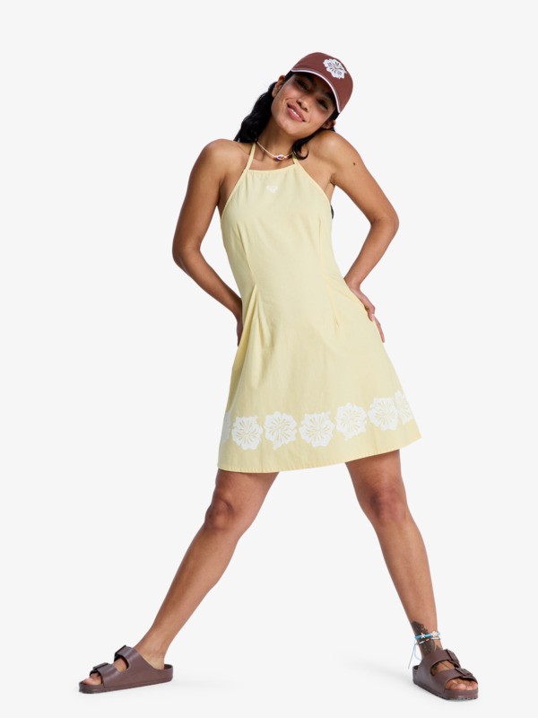 6 After Glow Mini Solid Yellow ERJWD03960 Roxy